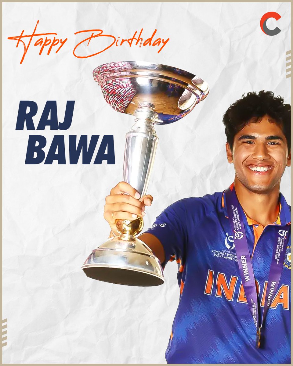 Happy birthday @RajangadBawa Wish you the best 🥳🎂