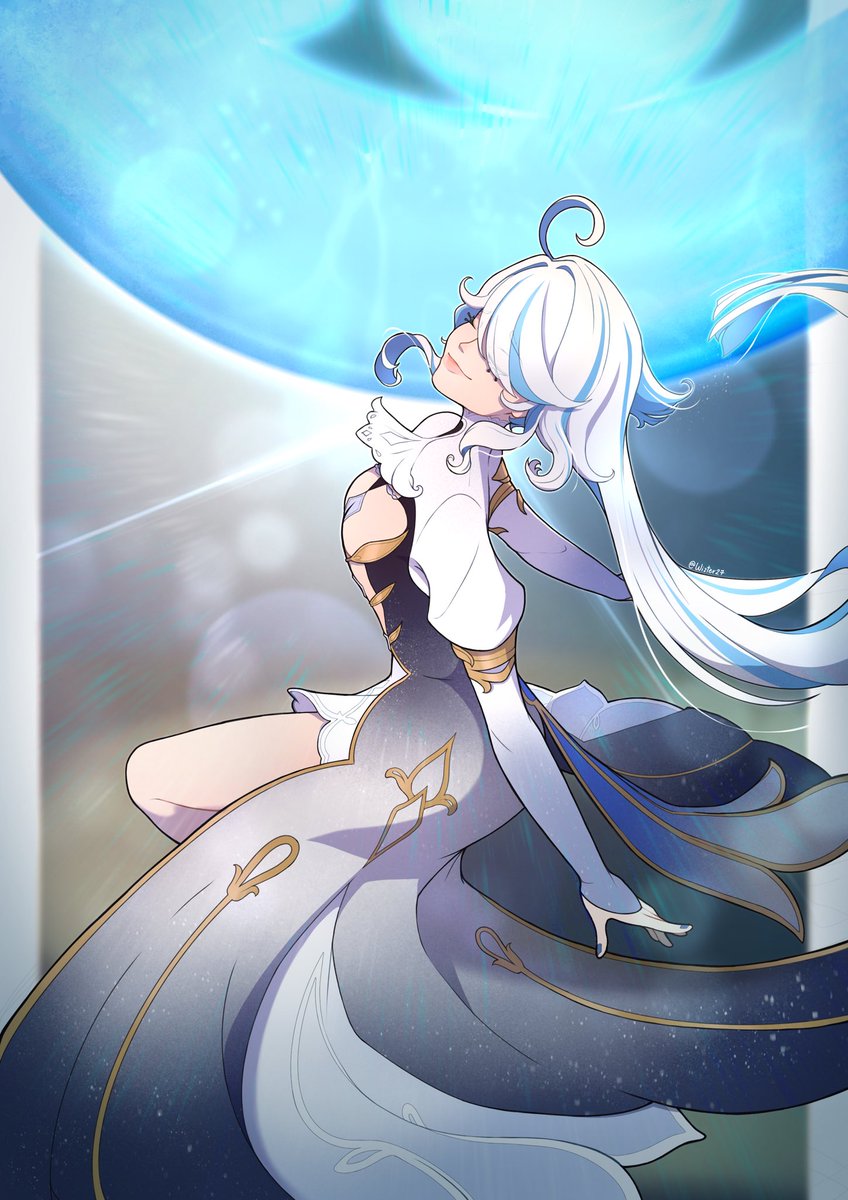 Wizter27's tweet photo. Focalors de Fontaine ⛲️
#GenshinImpact #genshin #GenshinImpactFontaine #Focalors #furina https://t.co/DORvjTTeSI
