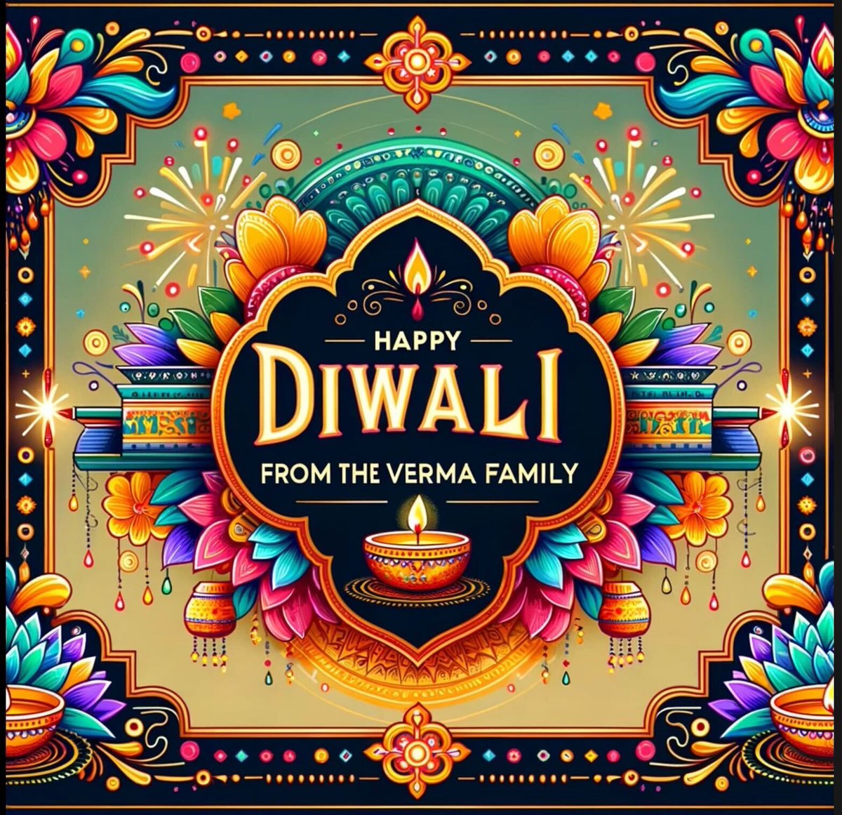 Happy Diwali to everyone celebrating. 🪔❤️