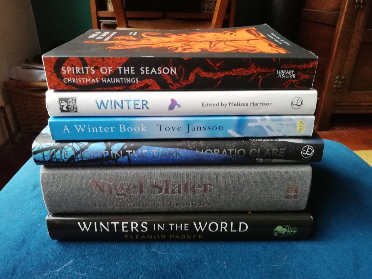 Assembling my seasonal reading pile
#winterreading
#booklovers
#winterlover