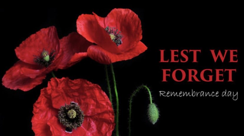 Remembering and honouring service, past and present 

#RemembranceSunday #LestWeForge