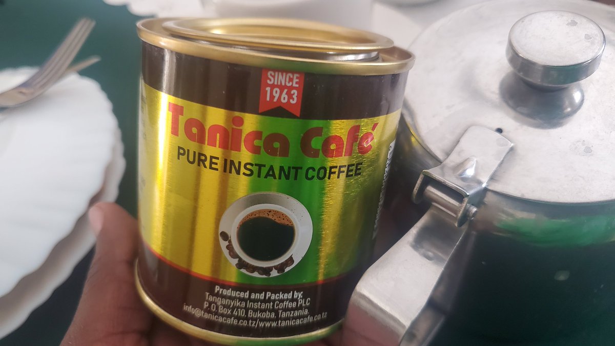I don't like instant coffee but this is super delicious & aromatic. For the love of EAC, I will keep supporting this TZ coffee. #sundayvibes