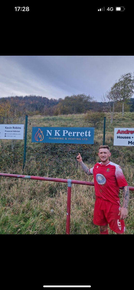 Aber_Excelsiors's tweet photo. Thanks to NK Perrett Plumbing and Heating for our sponsor. New board erected at the Jim Owen Field. Also the first team skipper @Davlaa1234 player sponsor. Thanks again lads. https://t.co/lEUDkWqu8b