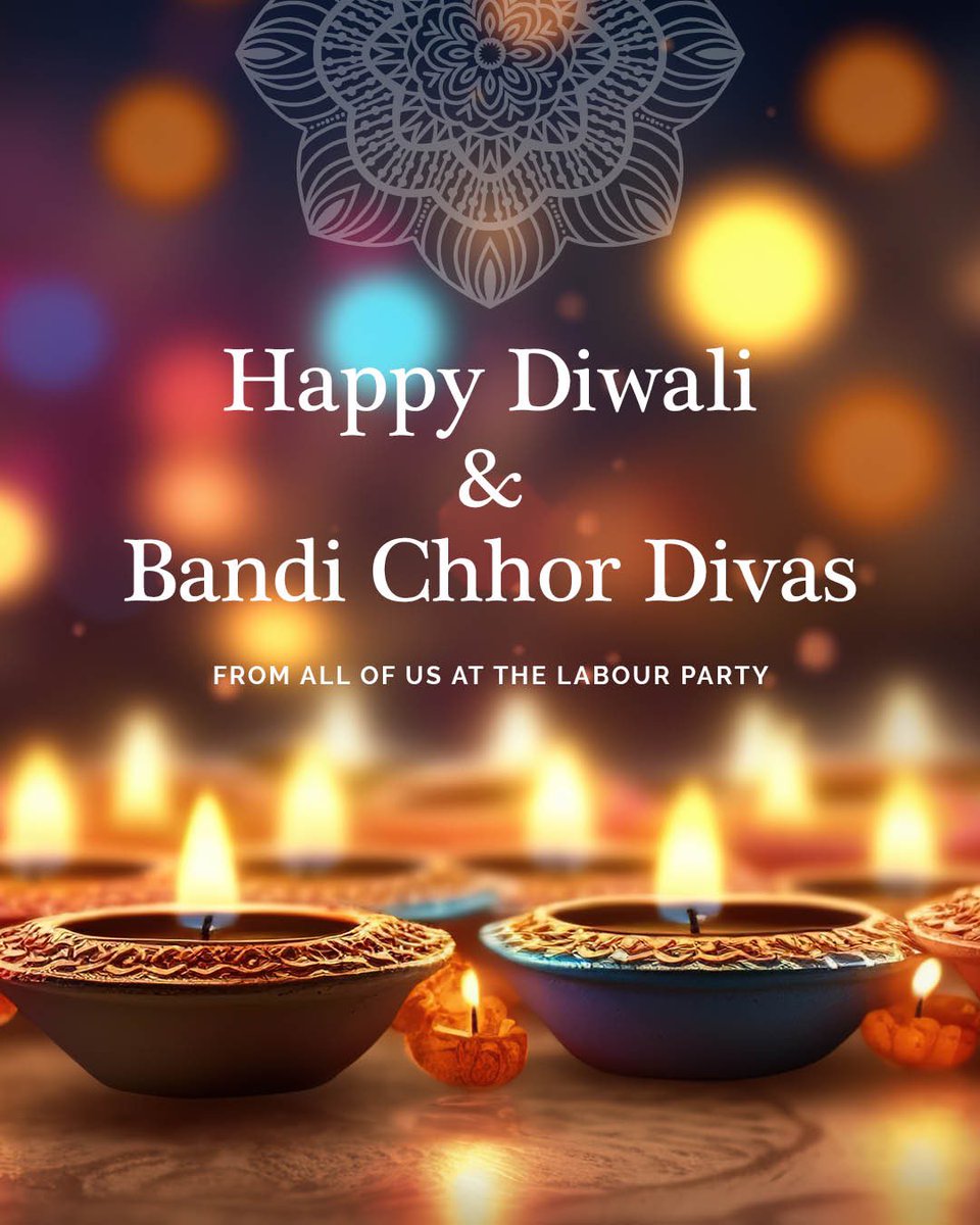 We wish a joyful and peaceful Diwali and Bandi Chhor Divas to all those celebrating in #Withington #Ladybarn and South East Fallowfield.