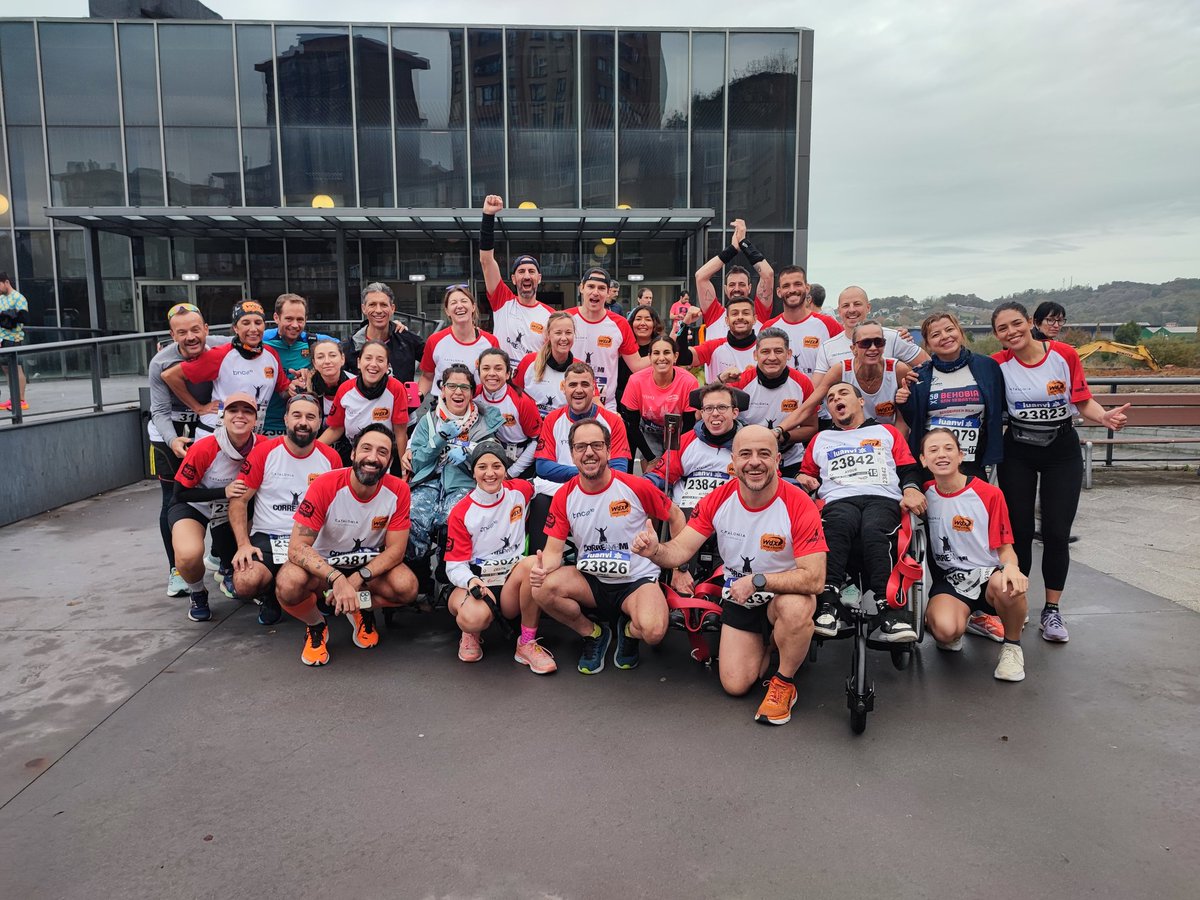 Calentando motores y con los nervios a flor de piel. En nada arrancamos en la <a href="/BSS_Fortuna/">Behobia-SanSebastián</a>