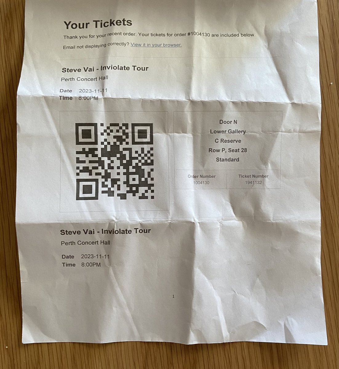 StuartPenney1's tweet photo. Things the internet has ruined #96: concert tickets. Remember the days when we got an attractive and distinctive ticket to cherish forever? Now we just get a crap print out, or they just scan your phone https://t.co/sqvUKqXFZr