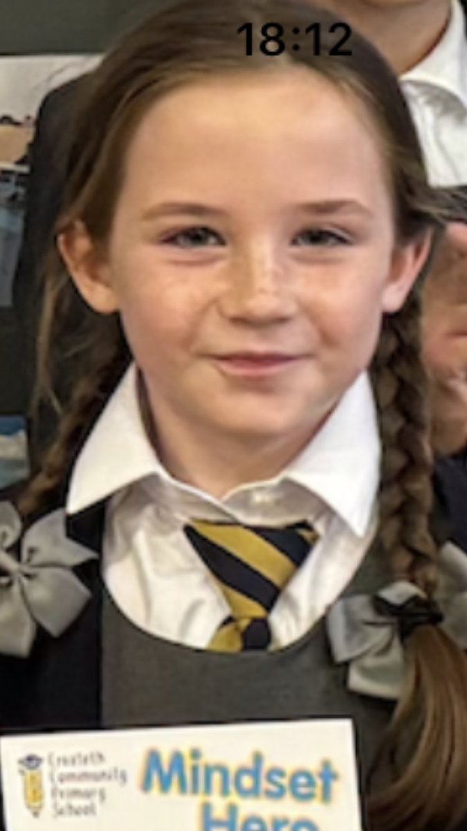 Well done to my little girl getting Mindset Hero keep growing in confidence 😍🌟🌈<a href="/CroxtethC/">CroxtethCPS</a>