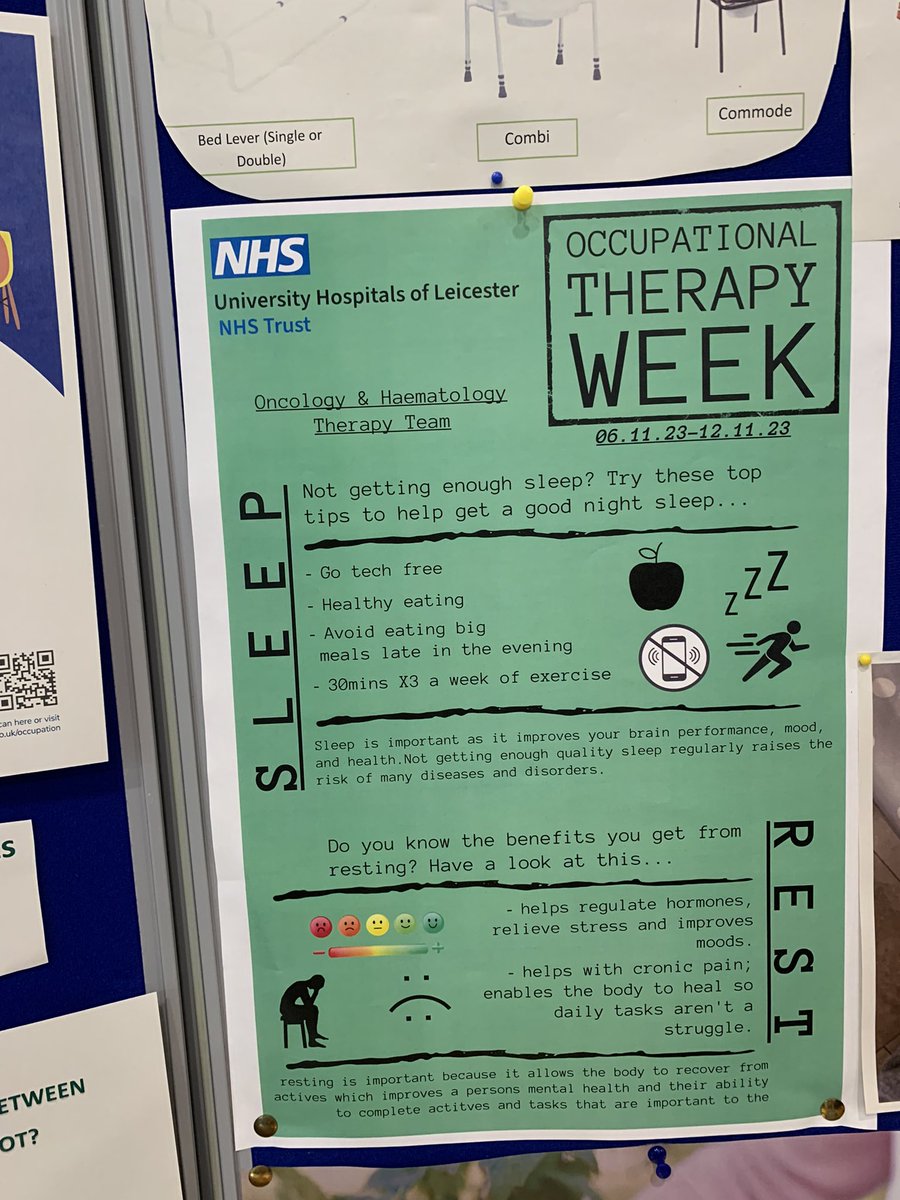ot_lewis's tweet image. As most of us enjoy having a sleep in on a Sunday, it’s a good time to promote sleep and rest as part of OT week. Having the right amount of sleep and rest is important so we are able to complete the things that are meaningful to us. @HayleyHodgsonOT  @uhltherapy @shivanitheOT