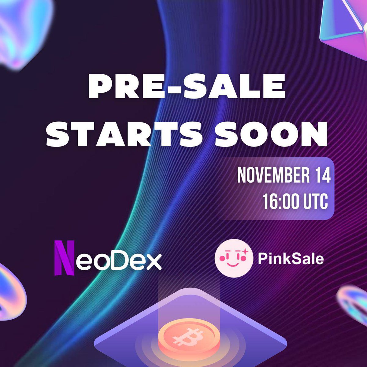 tigers_callz's tweet photo. 🟩NeoDex is providing you withinstant and detailed information about many crypto wallet's performanceacross various DEX platforms and crucial insights into the tokens you areinterested in. Watch for insider buying and stay ahead of the entiremarket!

🔵Audit
🔵No Private Sale 
🔵0% Buy/Sell Tax
🔵CMC CG Fast Track 
🔵Dexview, Bsc trending 
🔵Contract Renounced At launch 

🔥Presale: https://t.co/yjj7k6DMqi

🌐Website: https://t.co/yc9odnnNCu
🔰Telegram: https://t.co/9gP7TSvb6t