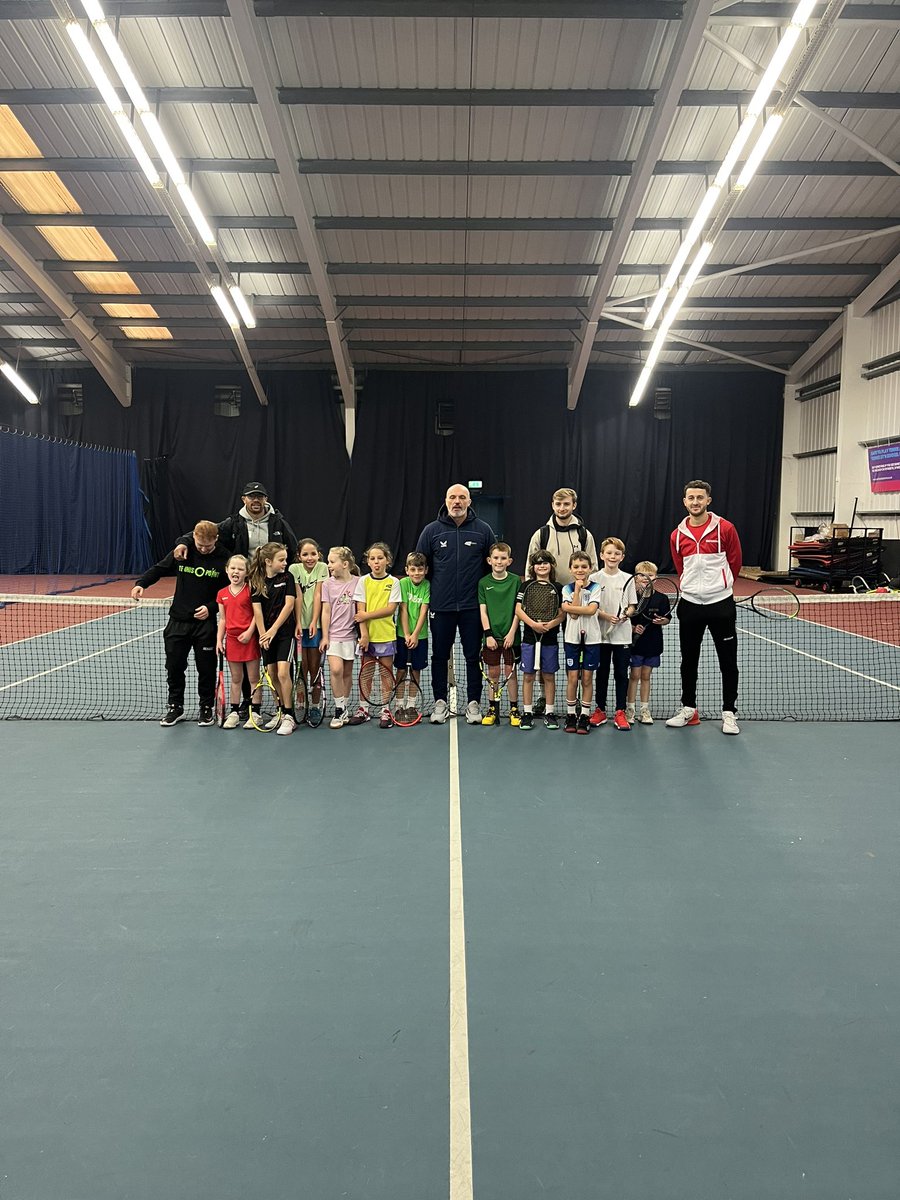 swansea_tennis's tweet photo. Brilliant internal U10 Player Pathway day. Thanks to all the players for bringing the energy. Big shout out to National Coach @shanedeacon75 from the LTA for giving up his day &amp; the coaching team. Feedback on it’s way, let’s build 💪 #nextgen #welshtennis https://t.co/aKxuqu7r9G