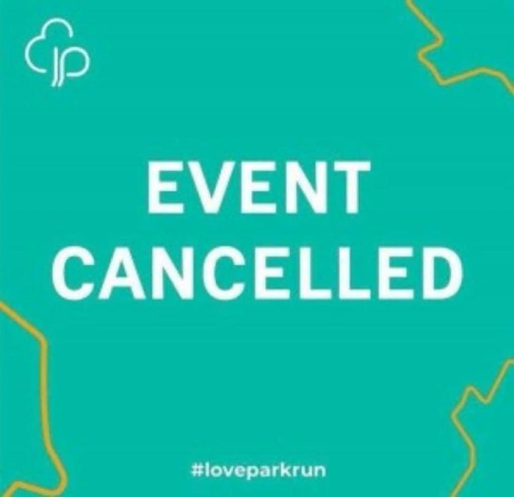 Good morning everyone We have had to cancel our junior parkrun due to ice on the course after carrying out a course inspection. Apologies for any inconvenience caused. See you all next week!