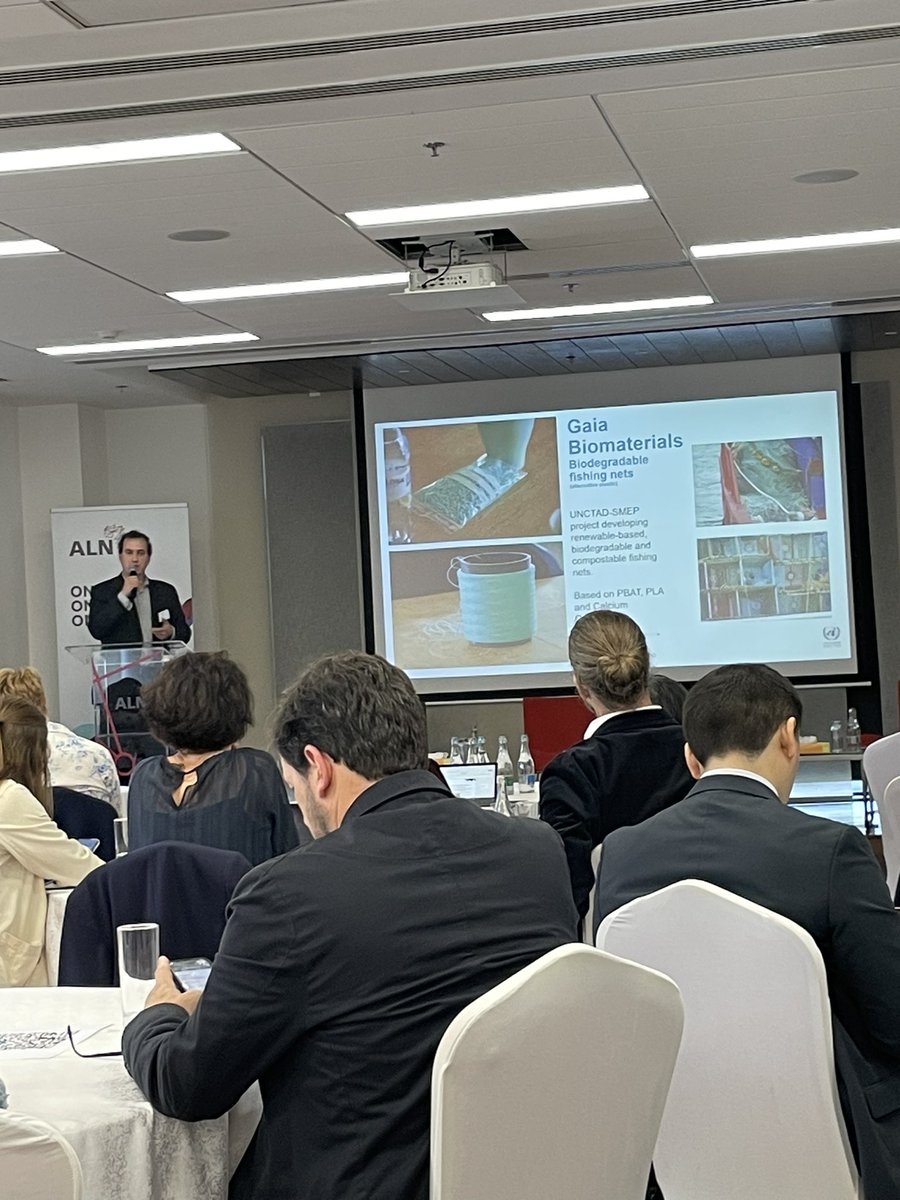 The Flipflopi (@theflipflopi) on Twitter photo <a href="/h_pacini/">Henrique Pacini</a> from <a href="/UNCTAD/">UN Trade and Development</a> presents on the plastic substitutes opportunities - life cycle analysis is critical. #SMEP supports a number of projects developing substitutes like <a href="/GAIA_Biodolomer/">GAIA BioMaterials AB</a> alternatives materials for fish nets. <a href="/h_pacini/">Henrique Pacini</a> from <a href="/UNCTAD/">UN Trade and Development</a> presents on the plastic substitutes opportunities - life cycle analysis is critical. #SMEP supports a number of projects developing substitutes like <a href="/GAIA_Biodolomer/">GAIA BioMaterials AB</a> alternatives materials for fish nets.