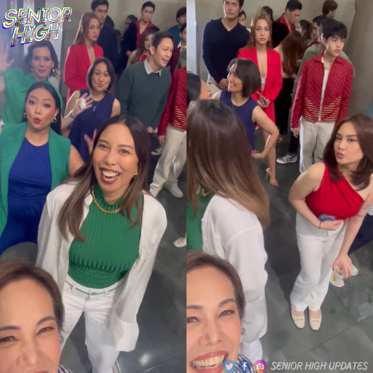 HighStreetOfc's tweet photo. Team #SeniorHigh ❤️💙💚 https://t.co/80WLURptbz