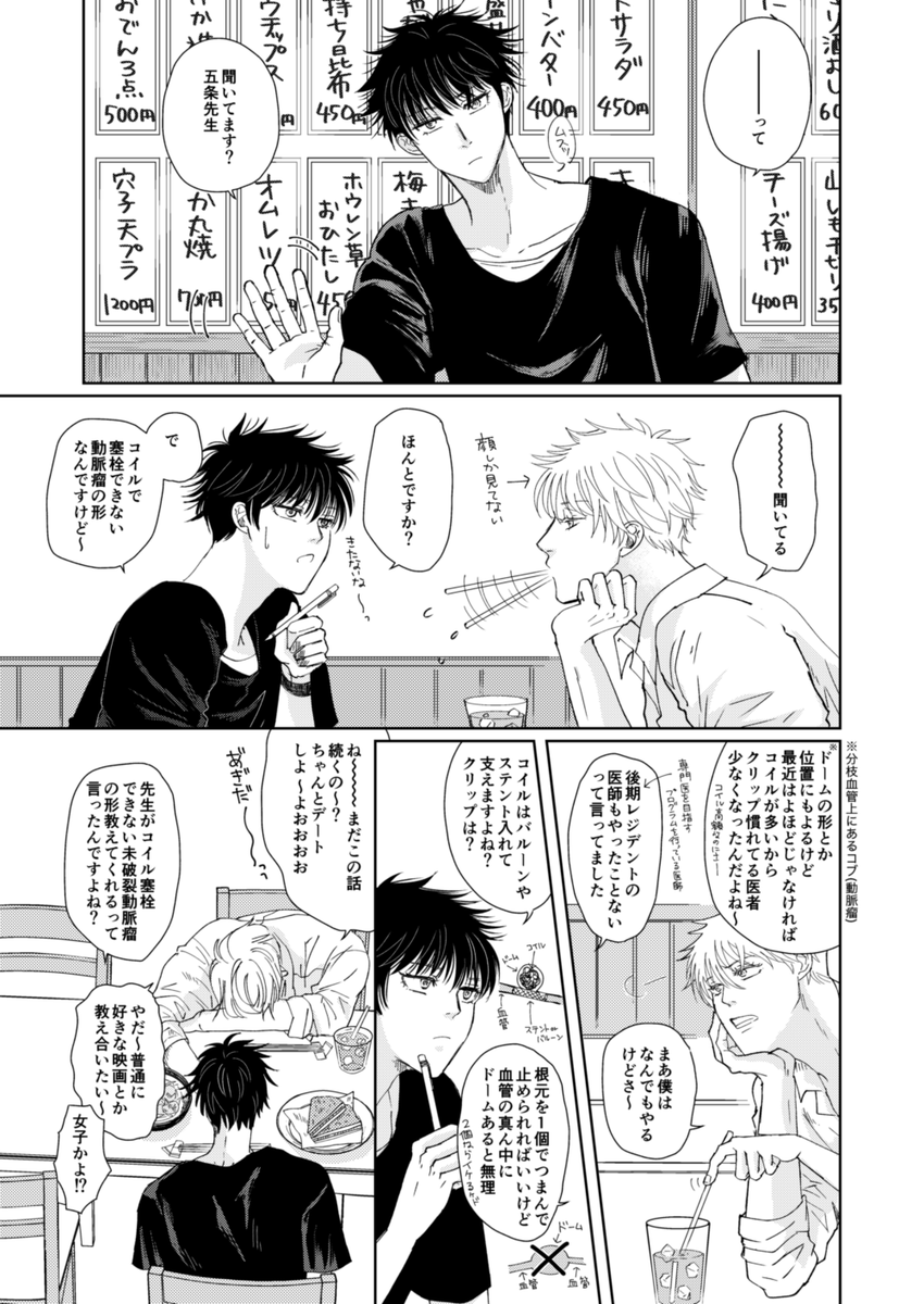 It's not brain surgery ;reoperation   医パロ再録集sample
※五伏 🧠神経外科×放射線💀技師
1/4 