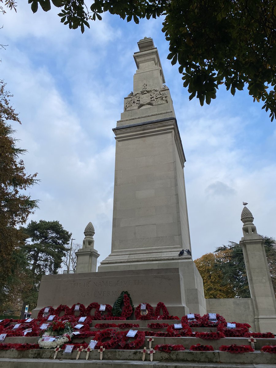 Over 8,000,000 troops from various nations embarked for #WW1 from Southampton. Thousands came back to the port wounded or dying. Many never returned.

Millions more embarked in #WW2 and during later conflicts.

Remembering them all today.

#RemembranceSunday 
#WeWillRememberThem