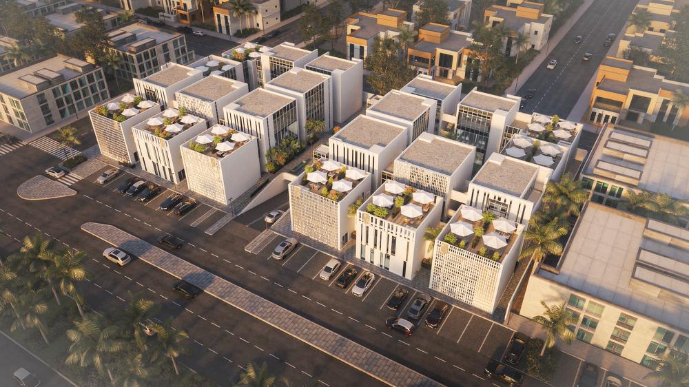 #مكاتب_رصافة 
أيقونة معمارية لبيئة عمل استثنائية 
مشروع مكتبي بحي قرطبة تم تصميمه بأعلى معايير الإحترافية
من تصميم شركائنا المبدعين <a href="/Cleardes/">CLEAR Engineering Consultants</a>