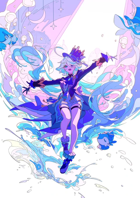 「世界を熱狂の渦に!」#原神 #フリーナ 
