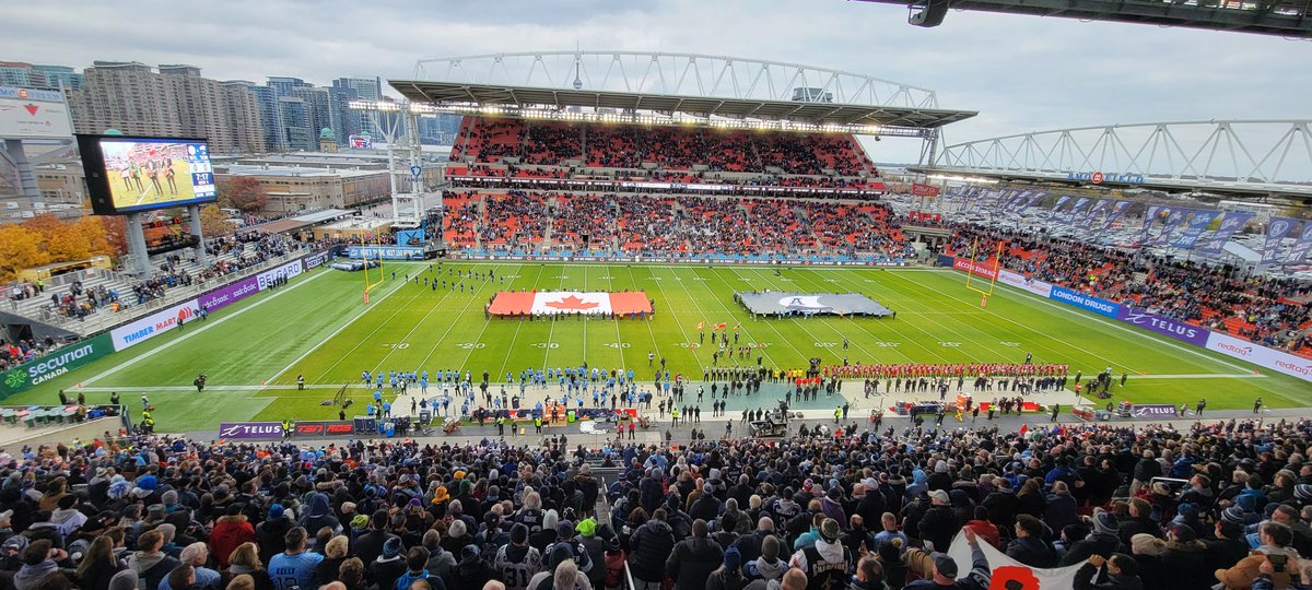 Nothing but respect for the Montreal Alouettes and their fans. Congratulations on a well-earned victory ✌️ 
Enjoy the ride! 🏆

And THANK YOU #Argos Fans, for making our 150th Anniversary Season an incredible one.

We'll see you in 2024!

#PullTogether 🌊🌊🌊