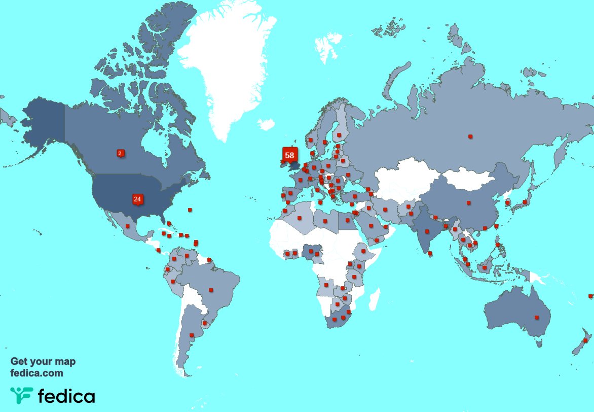 I have 2 new followers from UK., and more last week. See fedica.com/!Angelic_Sewing