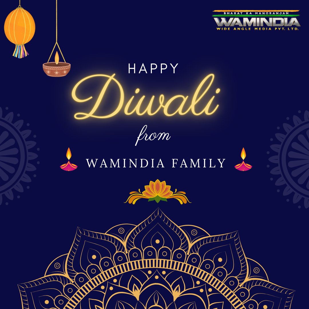 Wishing you a Diwali filled with the brilliance of success, the glow of happiness, and the warmth of togetherness. Happy Diwali from the WAM India family🪔✨