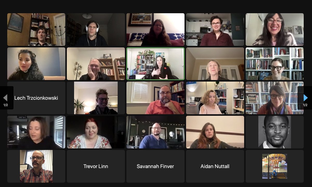 I am still on a parental leave, but I decided to do one work-related thing: @NAASReligion panel on Religion in 5 Minutes book series. I was probably the most eastern participant and thus spent my Sat night on Zoom. It was good to see many familiar faces.