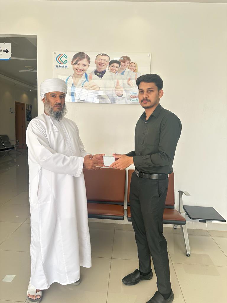 almutanabi86's tweet photo. في إطار الشراكة الفاعلة بين مجلس أولياء الأمور ومؤسسات المجتمع المحلي تواصل الدكتور عبدالله البوسعيدي رئيس مجلس أولياء الأمور مع مركز الزهراء الطبي لتقديم خدماتهم المميزة لأعضاء الهيئة التدريسية والإدارية بالمدرسة. وتعرب المدرسة عن خالص شكرها وتقديرها لجهود #مركز_الزهراء_الطبي . https://t.co/TKsYCAdb92