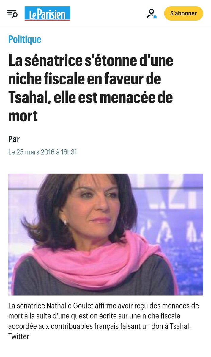 AniceLajnef's tweet image. Faire un don à l'armée israélienne via des associations françaises permettrait d'obtenir une réduction d'impôt de 60% !

Quel scandale !

Nos impôts financent le massacre des femmes et des enfants à Gaza.

Une réponse svp @BrunoLeMaire ?!
leparisien.fr/politique/la-s…