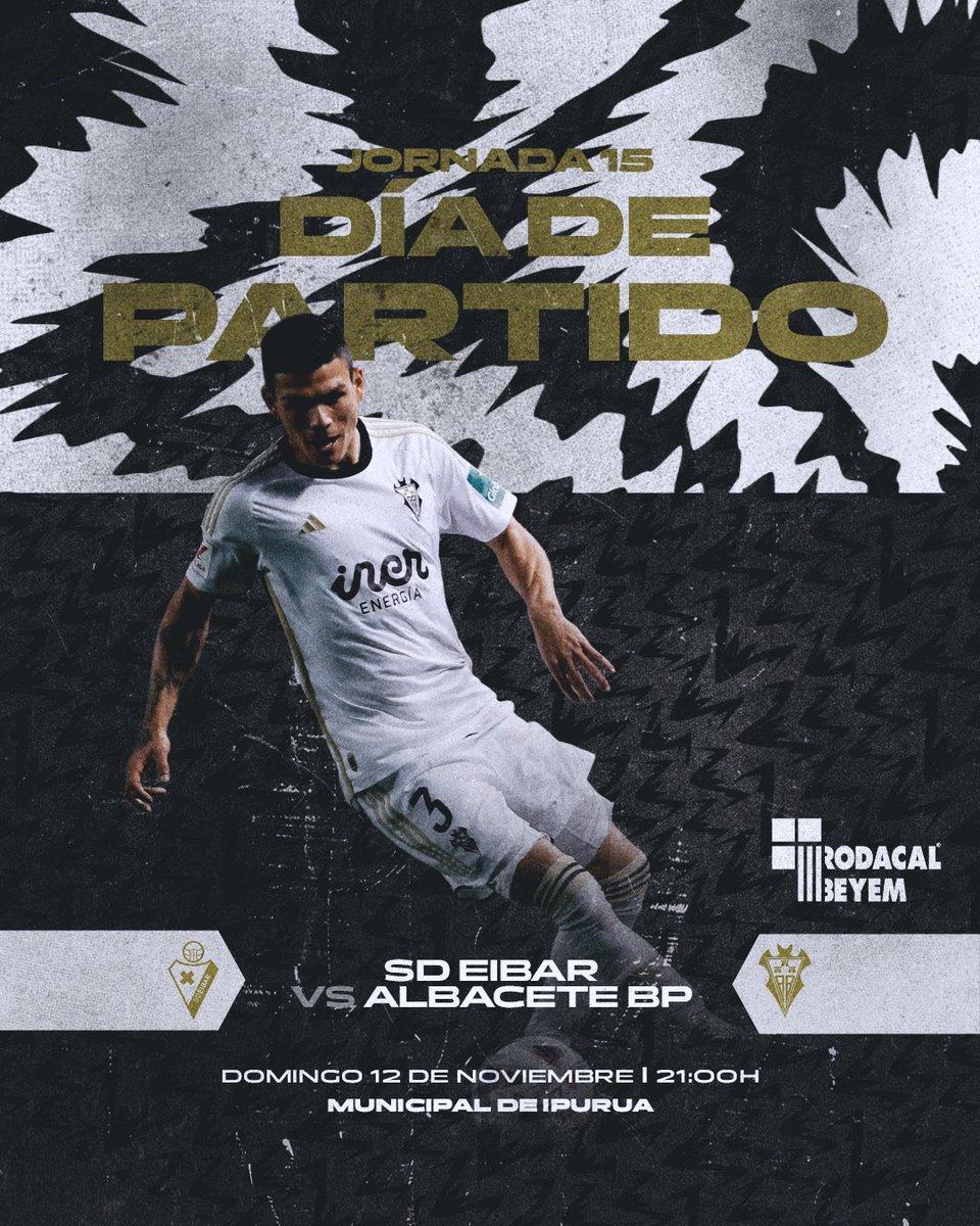 𝗘𝗹 𝗔𝗹𝗯𝗮𝗰𝗲𝘁𝗲, 𝗱𝗲𝗻𝘁𝗿𝗼 𝘆 𝗳𝘂𝗲𝗿𝗮 🤍

¡Buenos días desde tierras vascas! 🫶🏼

La previa 📲 albacetebalompie.es/noticias/el-al…

#EibarAlbaceteBP