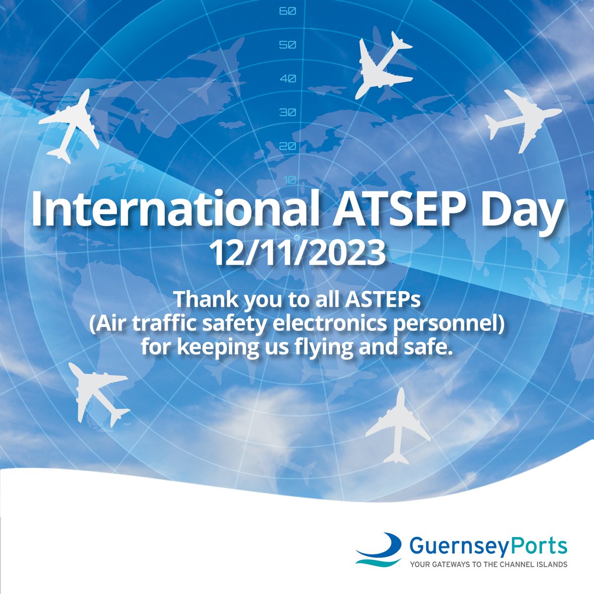 It's International ATSEP Day.

ASTEPs (Air traffic safety electronics personnel) are the electronic engineers who design and support the ground-based electronics, hardware, and software systems used in air traffic and air navigation systems.

Thank you ATSEPs, we appreciate you!