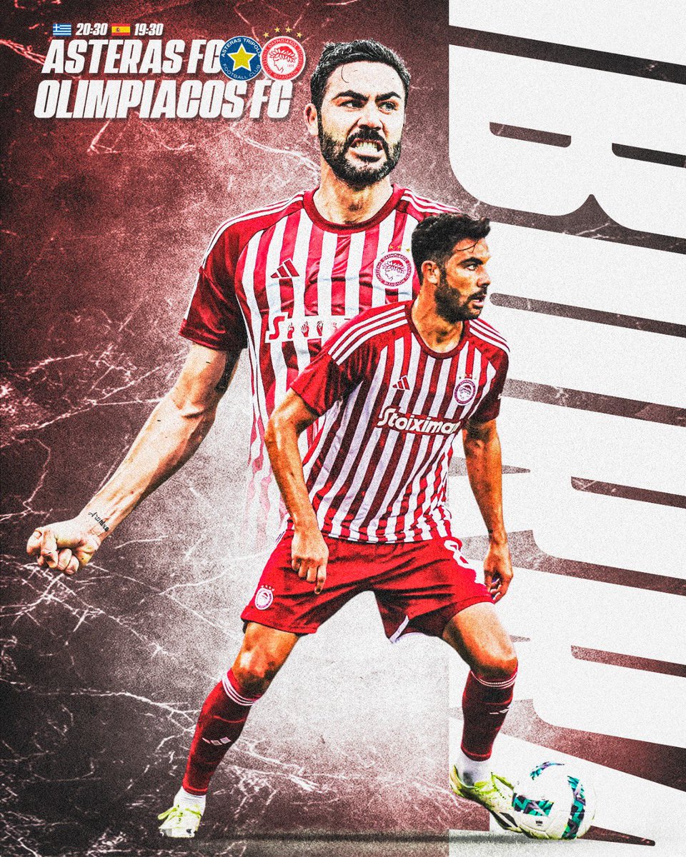 🔴⚪️ Match Day 🦁 @olympiacosfc @Super_League_GR #WeKeepOnDreaming