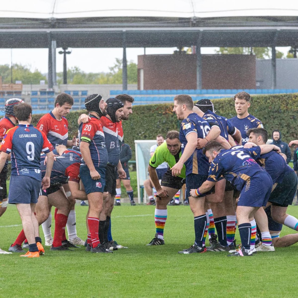 Toujours prêts pour partir au combat avec eux 👊⚔️

 #rugby #123Gaillards #lgbtq🌈 #rugby4all