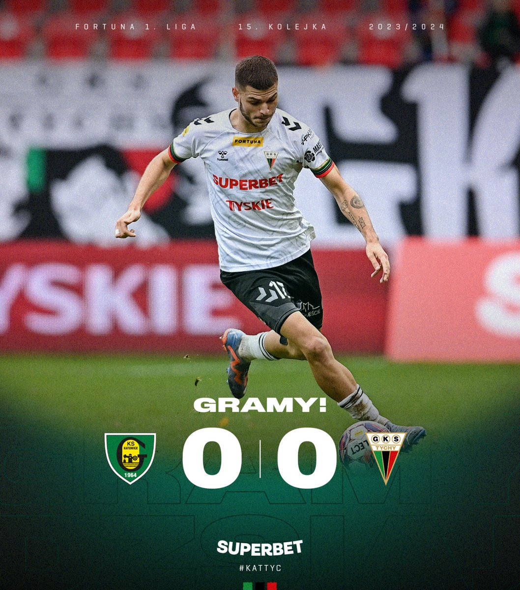 KP_GKSTychy's tweet photo. 𝐏𝐨 𝐩𝐮𝐧𝐤𝐭𝐲, 𝐃𝐑𝐔𝐙𝐘𝐍𝐎! ✊

Spotkanie poprowadzi trener Bernard Kapuściński #KATTYC https://t.co/gttu2OEPVd