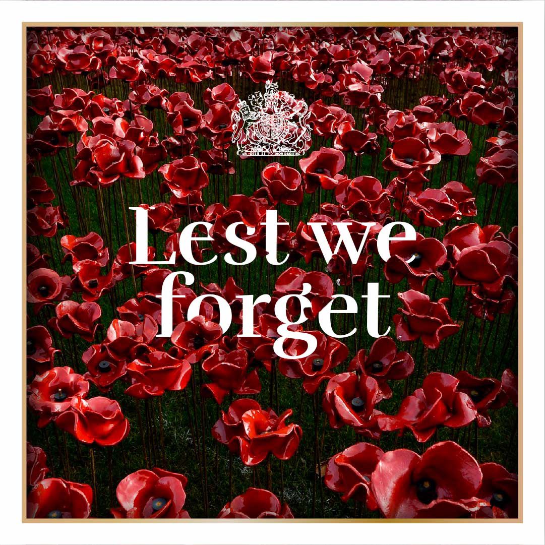 This morning, at 11am, The King will stand alongside 10,000 veterans at The Cenotaph on Whitehall to remember members of the Armed Forces who have died serving their country. “The tumult and the shouting dies; The Captains and the Kings depart: Still stands Thine ancient