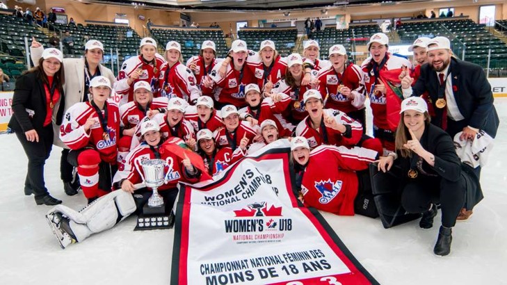 CONGRATULATIONS Team Ontario Red- 2023 U18 National Champions.