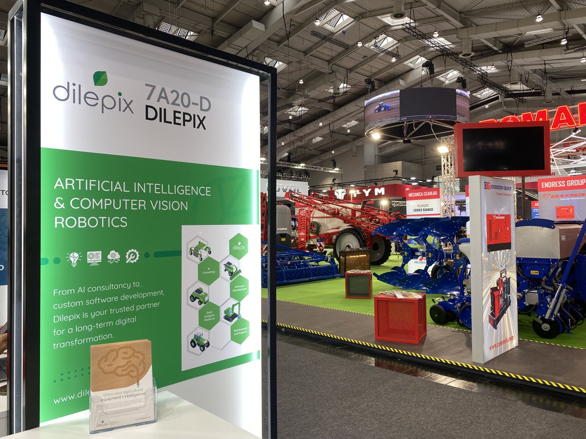 Agritechnica 2023 kicks off today! 🚀 Join us at the Business France booth in Hall 7, booth A20 (7A20-D) to explore our latest innovations for agricultural machinery and robotics.

#Agritechnica2023 #Innovation #AI #Robotics #ComputerVision