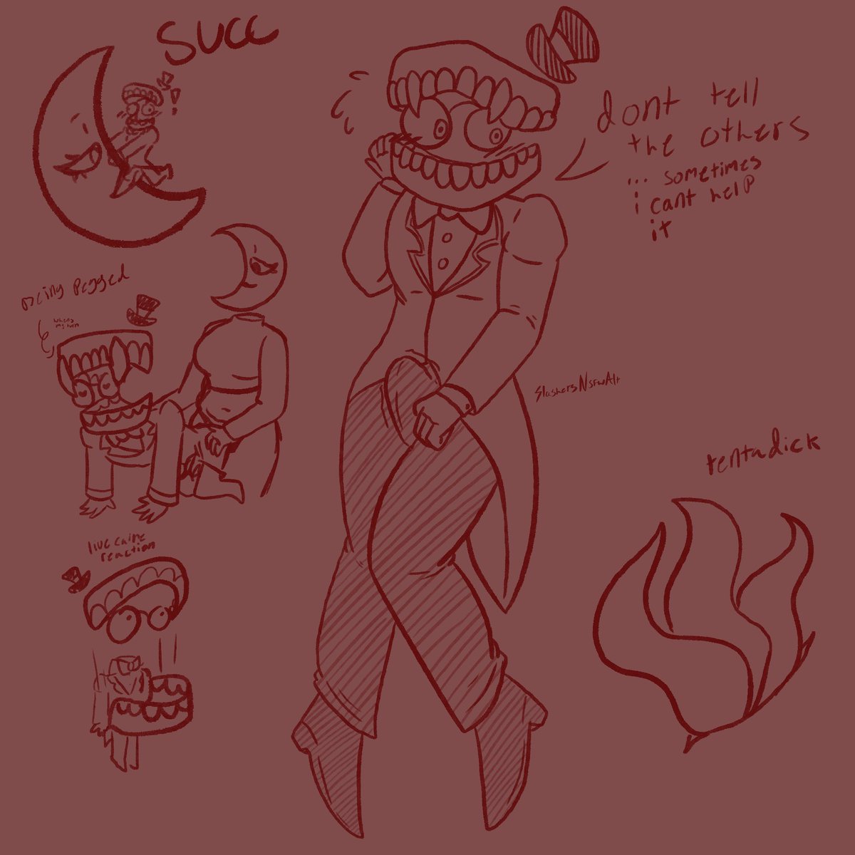 FemboyPuppet's tweet photo. Finally caved in and drew Caine 

{tags for once in my life} 
#tadcnsfw #tadccainensfw #genitalcircus #TADC #nsfw #nsfwart https://t.co/9U7cAqlYBN