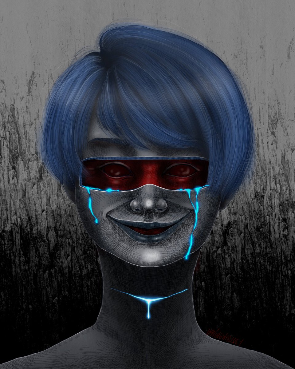 I'm full
And I'm fool.

👄Portrait 03
My name is Ning+, Haningwaslost.

Reserve price 0.1 $eth

🔗⬇️