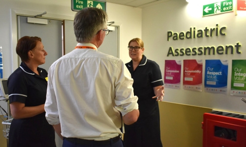 'The trust demonstrated its commitment to providing the best care for its patients.' Have you seen our latest blog from our chief executive @julianhartley1 on his visit to @KettGeneral🏥 Read more🔗 bit.ly/3sd2fHz