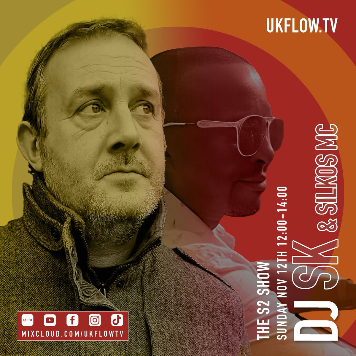Th3jj72's tweet photo. For Today Only we have a very special exclusive show.....

DJ Sk &amp; Mc Silkos live at midday on Mixcloud !

https://t.co/omzum0RKfM https://t.co/QQFocR9e8G