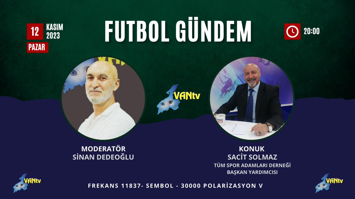 Spora dair herşeyin konuşulacağı programa bekleriz.