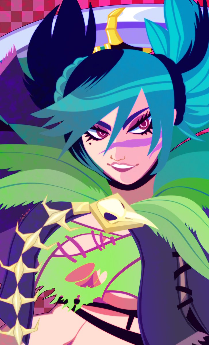 cindyaquiart's tweet photo. Finished up an old Tira doodle that was lying around about a year ago! Love her so much 😤

#SoulCalibur #Soulcalibur6 https://t.co/aUFWCb8Ksj