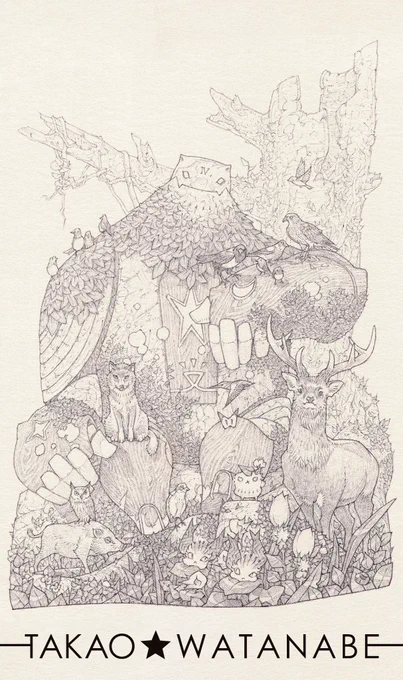 僕は8.8㎝×12.5㎝のメモ帳にボールペンで小さく線画の絵を描くのが好きです!  #線画の日