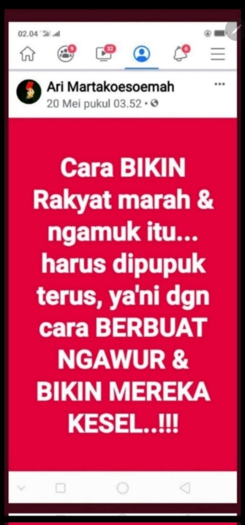 IndonesianLeak's tweet photo. @ZulkifliLubis69 Bismillah

Doi #serakah dan ada back up dari negara..?  ?  ? https://t.co/kGIb5Ynwtu