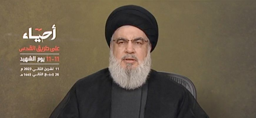 Hizbullah Genel Sekreteri Hasan Nasrallah: Zafer geliyor, nesillerimiz Mescid-i Aksa'da namaz kılacaklar!
Valla  hasan efendi;lafla  bi halt olmuyor; 40 gündür 'ha geldik ha geliyoruz...değişen bir şey yok.İsrail katliamlarına dvam ediyor'