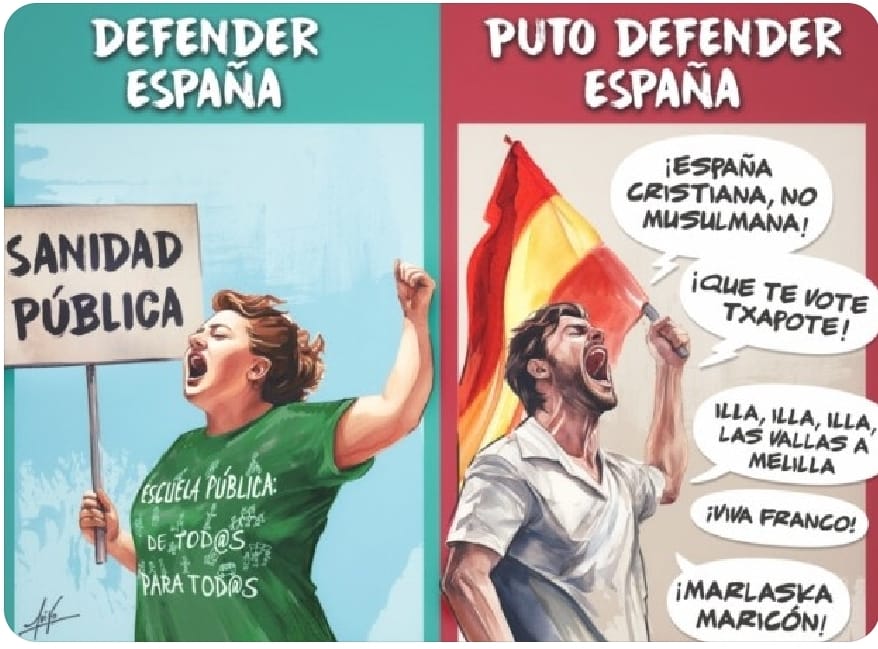 DEFENDER ESPAÑA ES DEFENDER A LAS PERSONAS