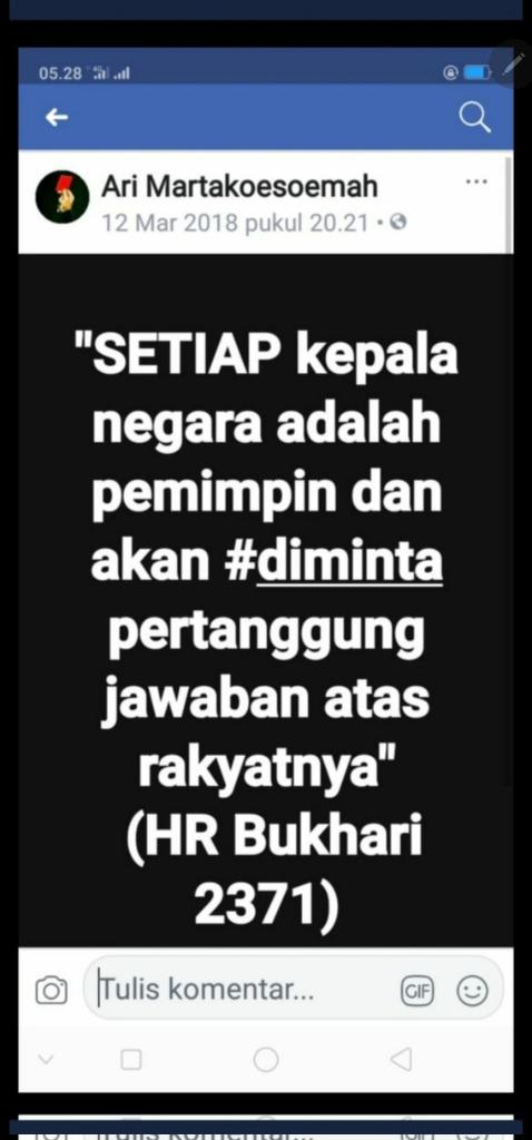 IndonesianLeak's tweet photo. @ZulkifliLubis69 Bismillah

#timewilltell https://t.co/SbFxBQ3yr8