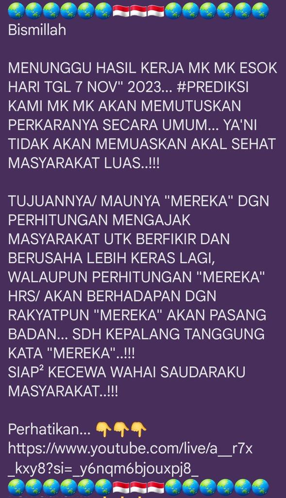 IndonesianLeak's tweet photo. @ZulkifliLubis69 Bismillah

#cacadberbangsa https://t.co/wb4c4XPrTU