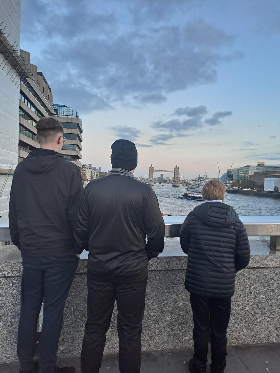 Fantastic day in London yesterday! Got to see and do so much. Rested and now ready for today's parade.