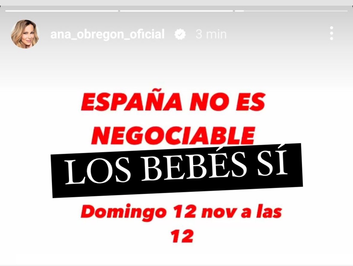 He arreglado el story de Ana Obregón