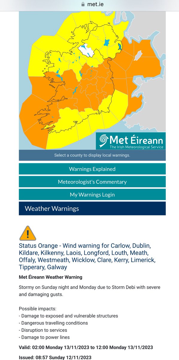 #StormDebi has now been named for overnight tonight into early Monday!